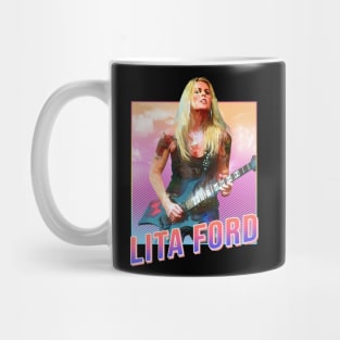 Lita ford//retro for fans Mug